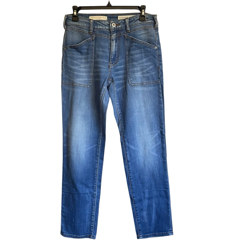 Anthropologie Pilcro and the Letterpress Slim Boyfriend Jeans